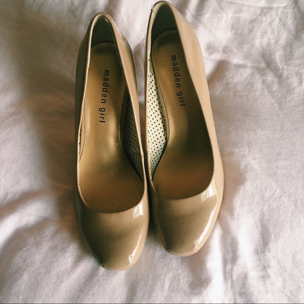 Madden Girl Nude Heels